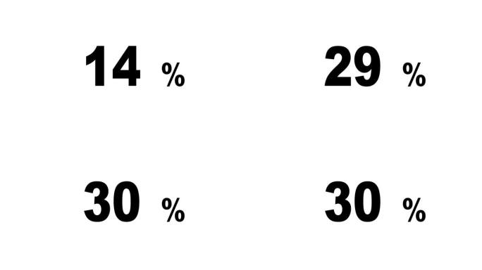 30%算起来。