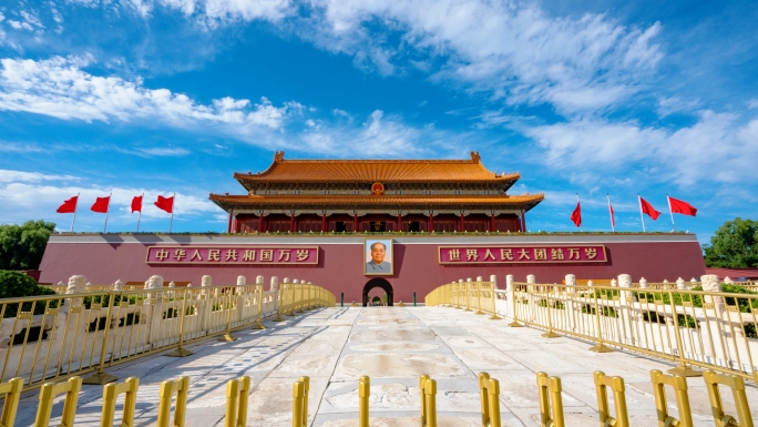 8K    北京天安门延时摄影