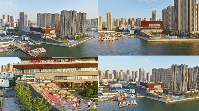 青岛金茂湾购物中心航拍