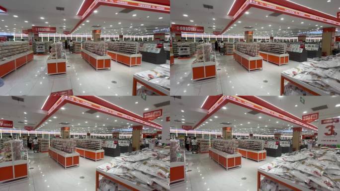 线下百货店货架购物顾客7