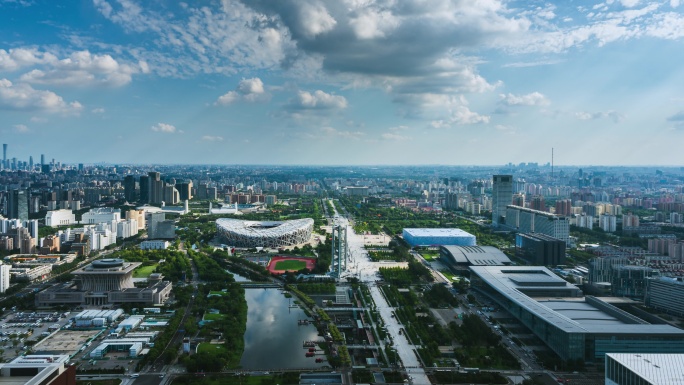 北京鸟巢水立方奥林匹克公园