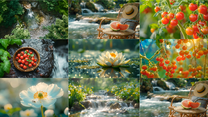 小清新 夏日避暑 清凉