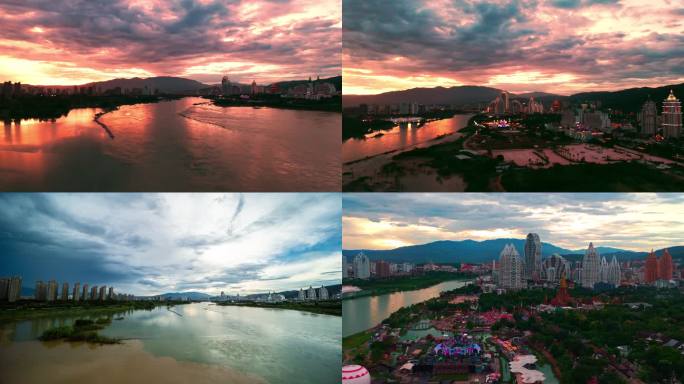西双版纳 景洪 版纳澜沧江