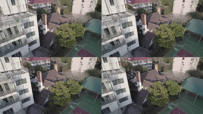 上海 上生新所 邬达克纪念馆 航拍