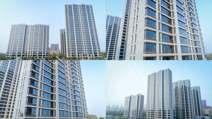 新房住宅外立面玻璃幕墙效果