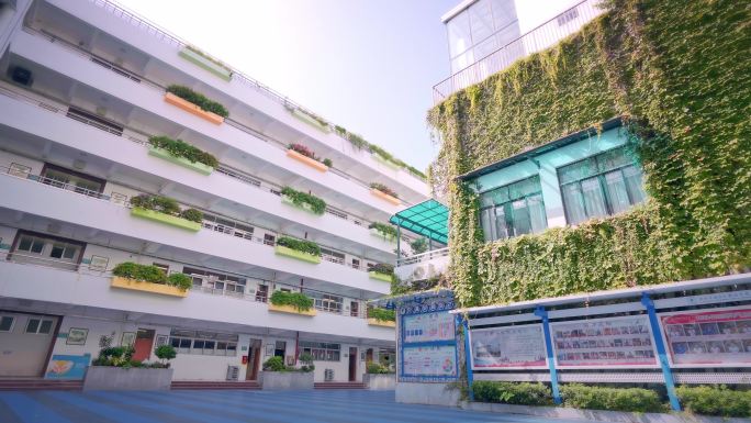 深圳初中校园环境4k