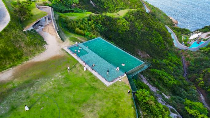 温岭石塘奢野既来奢野一宅民宿游泳池海景房