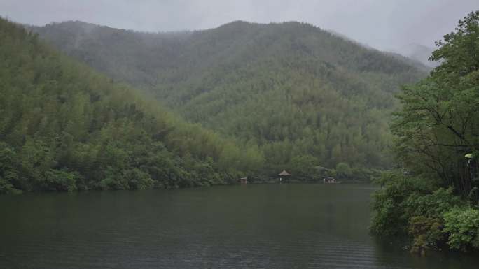 溧阳南山竹海空镜