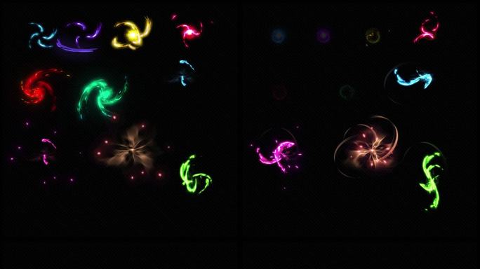 10组蓄力特效-带AE工程+png