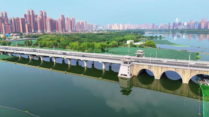 武汉墨水湖公园大桥合集