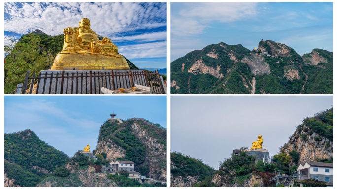 北京千灵山大金佛