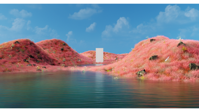 C4D无限穿梭门创意动画