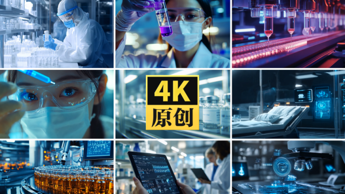 【精品】研发制药、生物基因、研发实验室