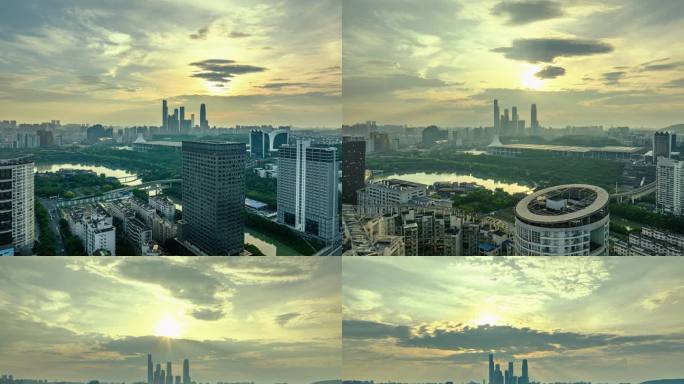 城市日出 南宁国际会展中心 南宁会展中心