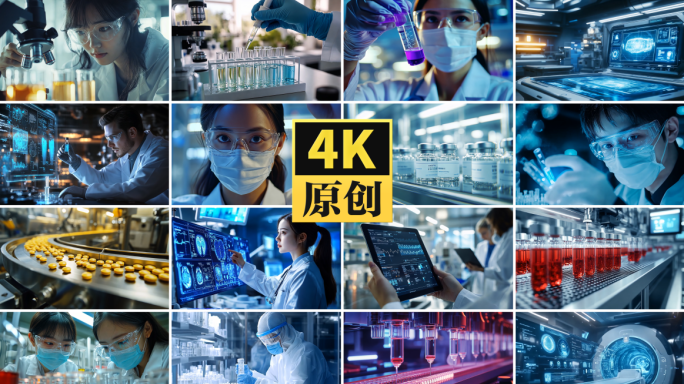 【精品】研发制药 生物基因 研发实验室