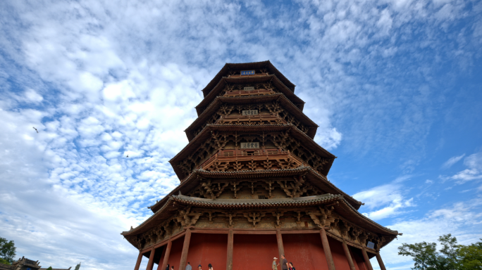 黑悟空取景地山西应县木塔合集