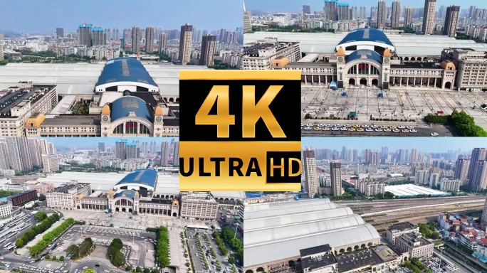 武汉汉口火车站全景