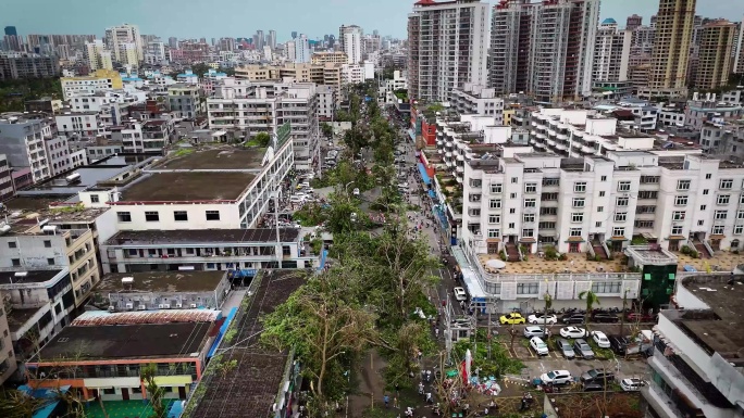 海南台风摩羯