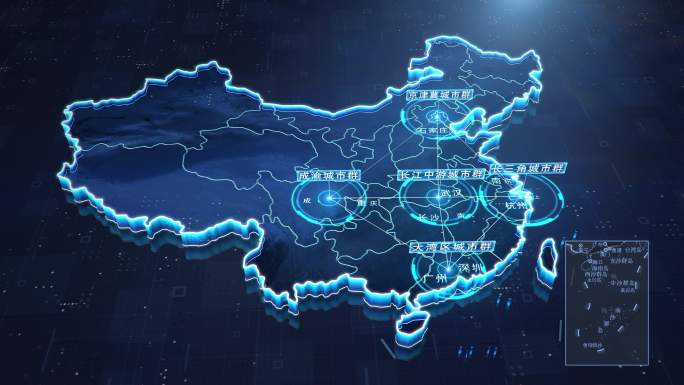 地图AE模板