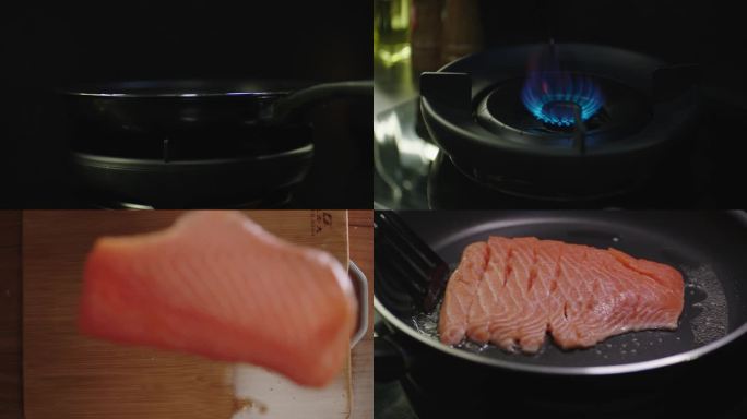 4K冰箱厨房烹饪食材微距蔬菜做饭