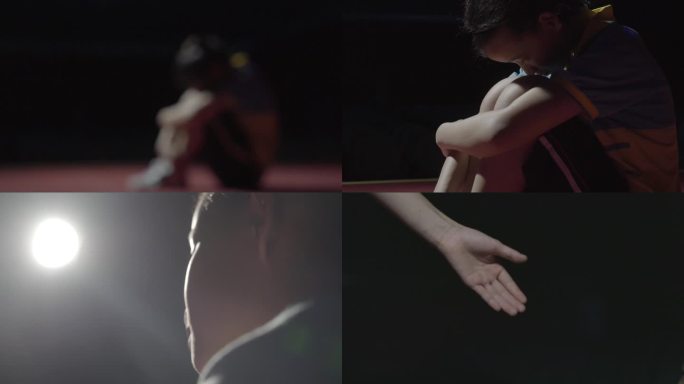 孤独儿童看见光明 励志人物走出阴暗