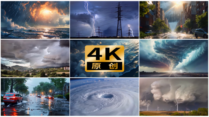 台风飓风海啸自然灾害