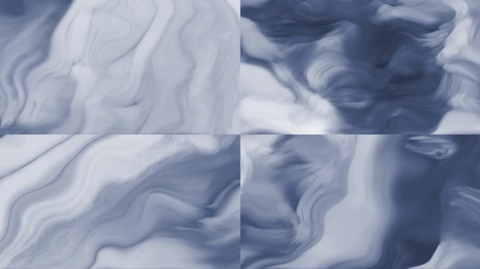 中国风水墨油墨流体液态流动