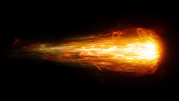 陨石火球拖尾-带通道