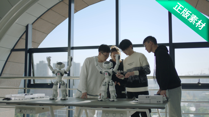 大学生机器人编程设计新青年科研创业团队