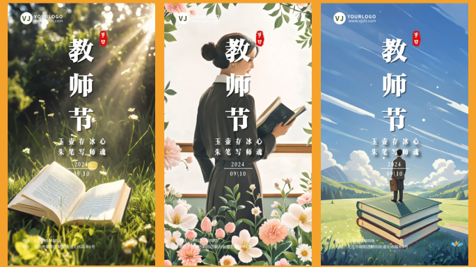 【营销广告】朋友圈竖版 教师节