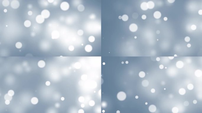 动态光斑白色粒子背景6K