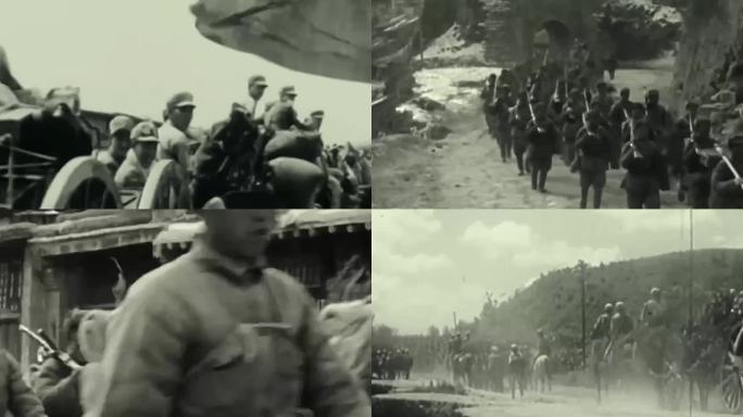 40年代抗战胜利军队北撤