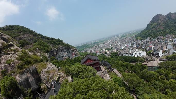 台州温岭新河长屿硐天穿越机航拍