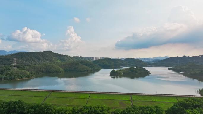 4K 龙岗龙口水库大运公园