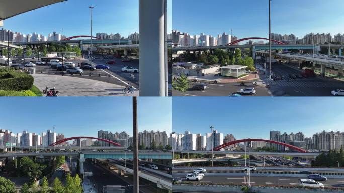 徐汇漕溪北路立交-上海交通车流