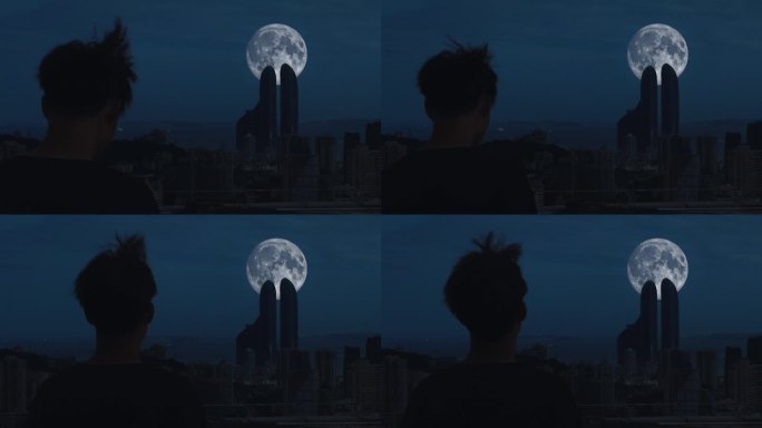 中秋节孤独情绪片段厦门