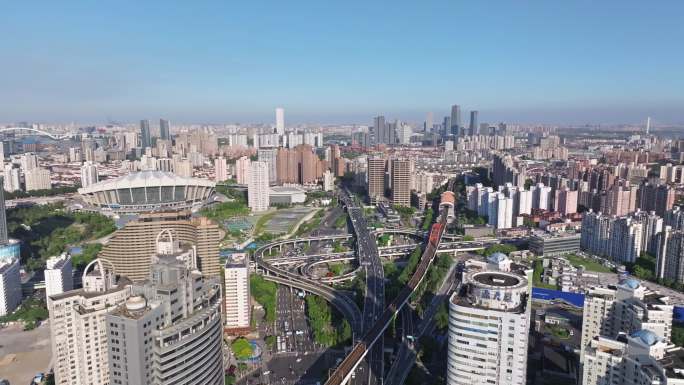徐汇漕溪北路立交-上海交通车流