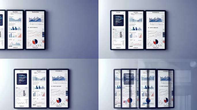 金融图表数据分析展示