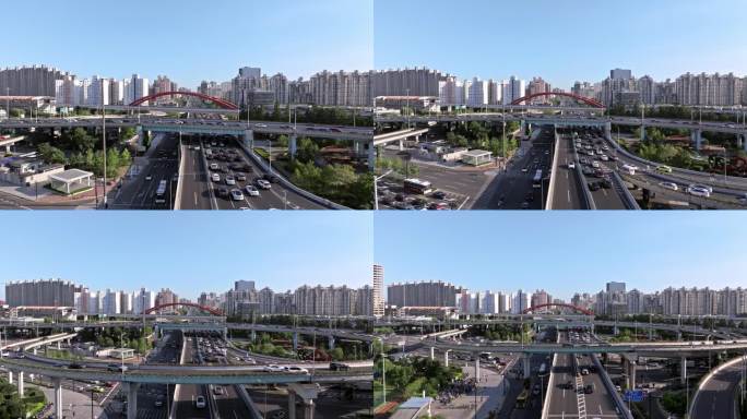 徐汇漕溪北路立交-上海交通车流