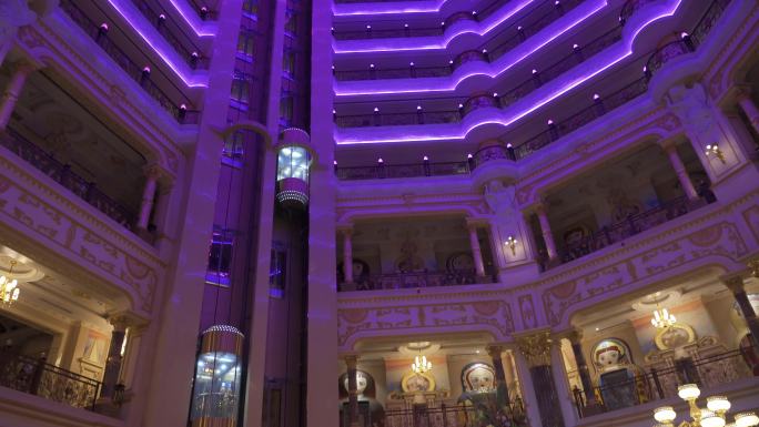 呼伦贝尔满洲里套娃酒店内景