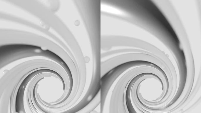 简约抽象隧道穿梭视频素材