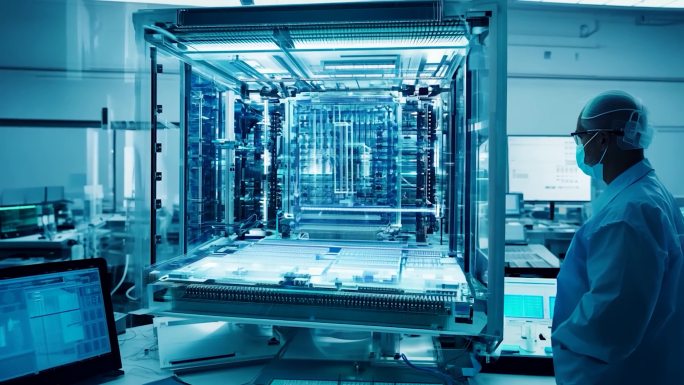 量子计算机实验室