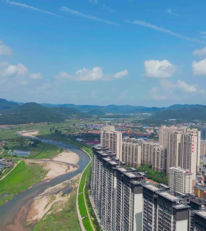 东北小城城市风光