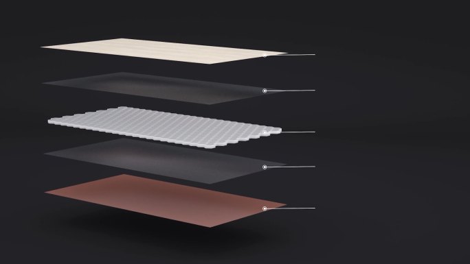 蜂窝板集成吊顶3D动态视频