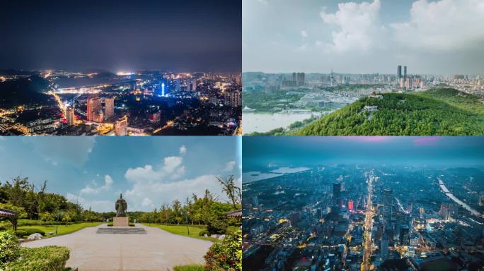 徐州城市航拍延时