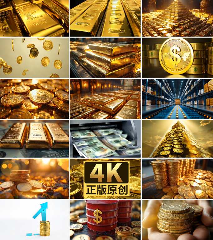 黄金金条金币
