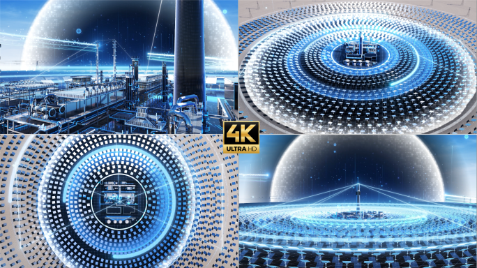 中国科技智慧电网光伏电站太阳能发电