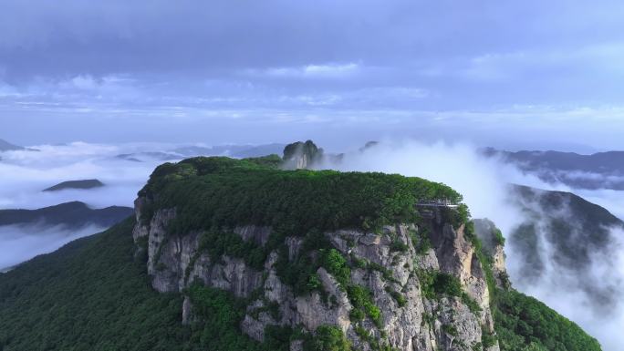 辽宁桓仁五女山大美中国云海翻涌 (10)