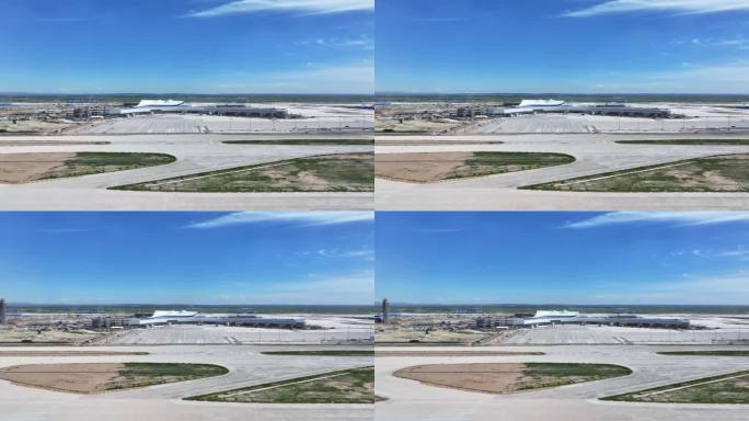 建设中的内蒙古呼和浩特新机场