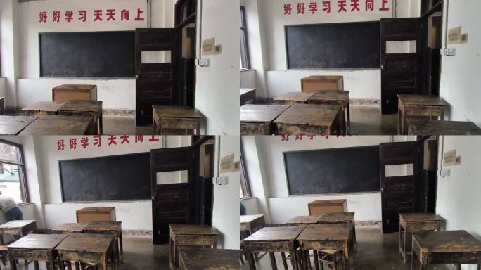 80年代怀旧课堂实拍素材
